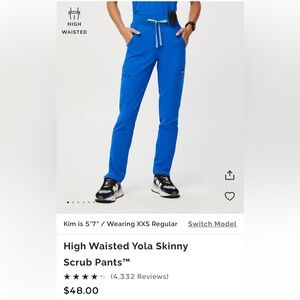 Figs scrubs women’s small/petite pants